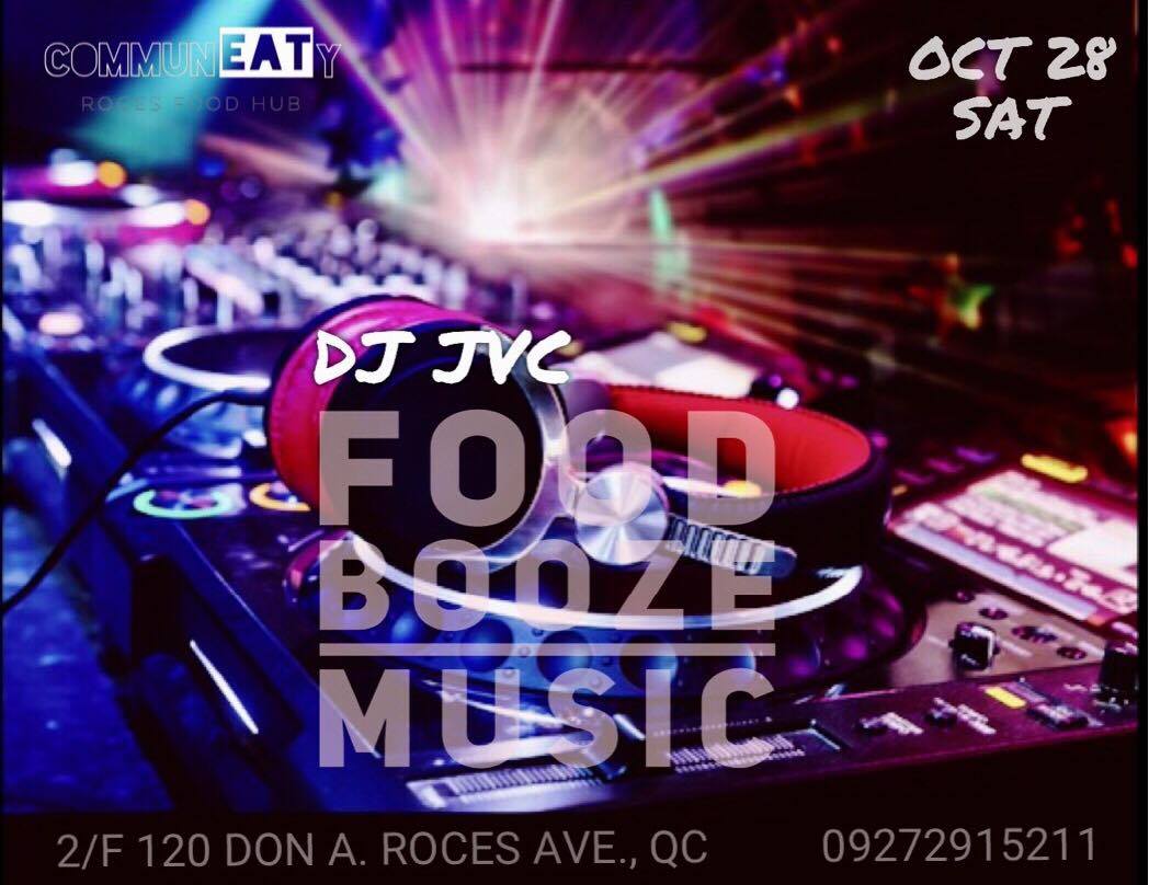 DJ JVC GIG: CommunEaty Roces Food Hub | October 28, 2017